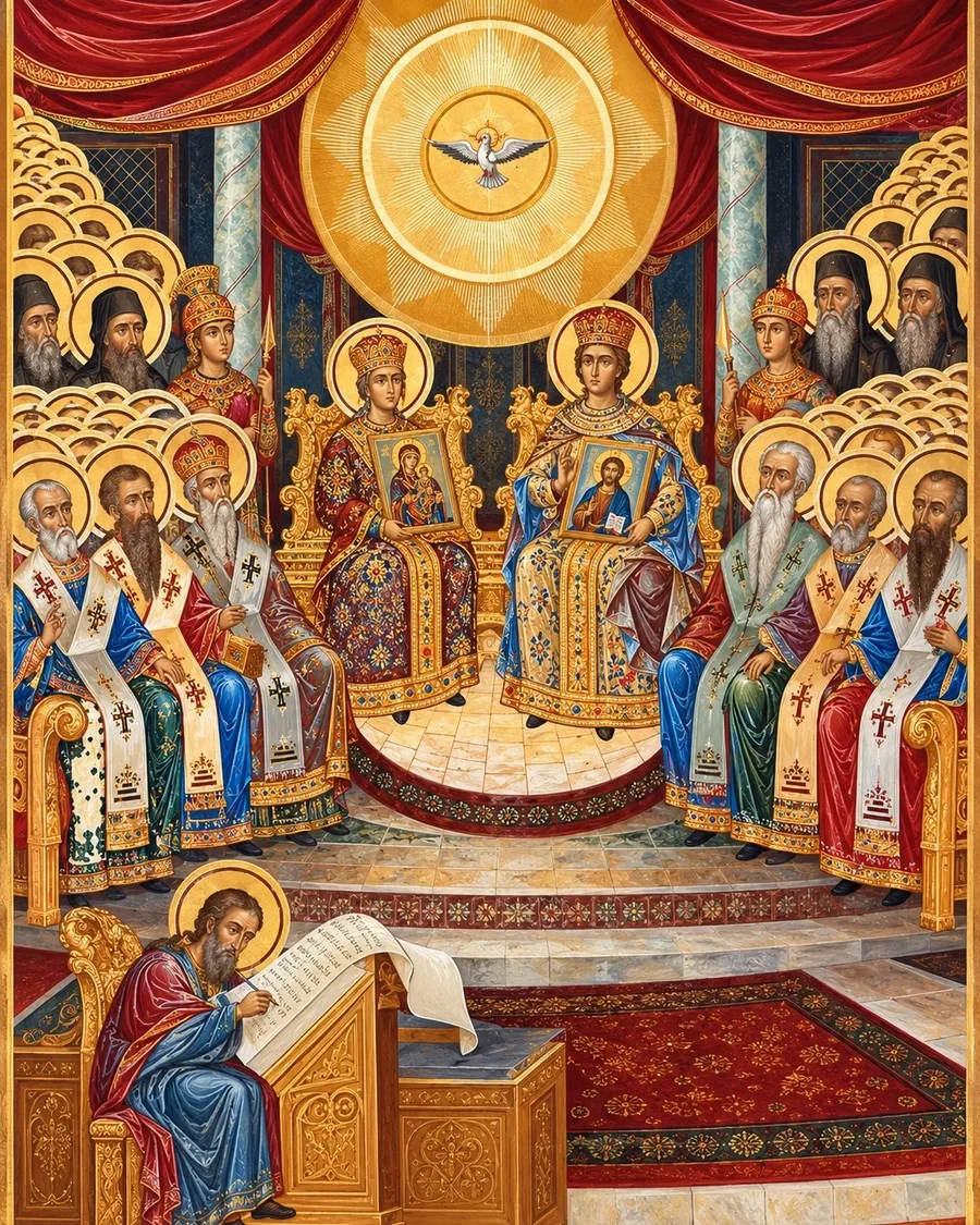 Ікона. Пам'ять святих отців VІІ Вселенського Собору