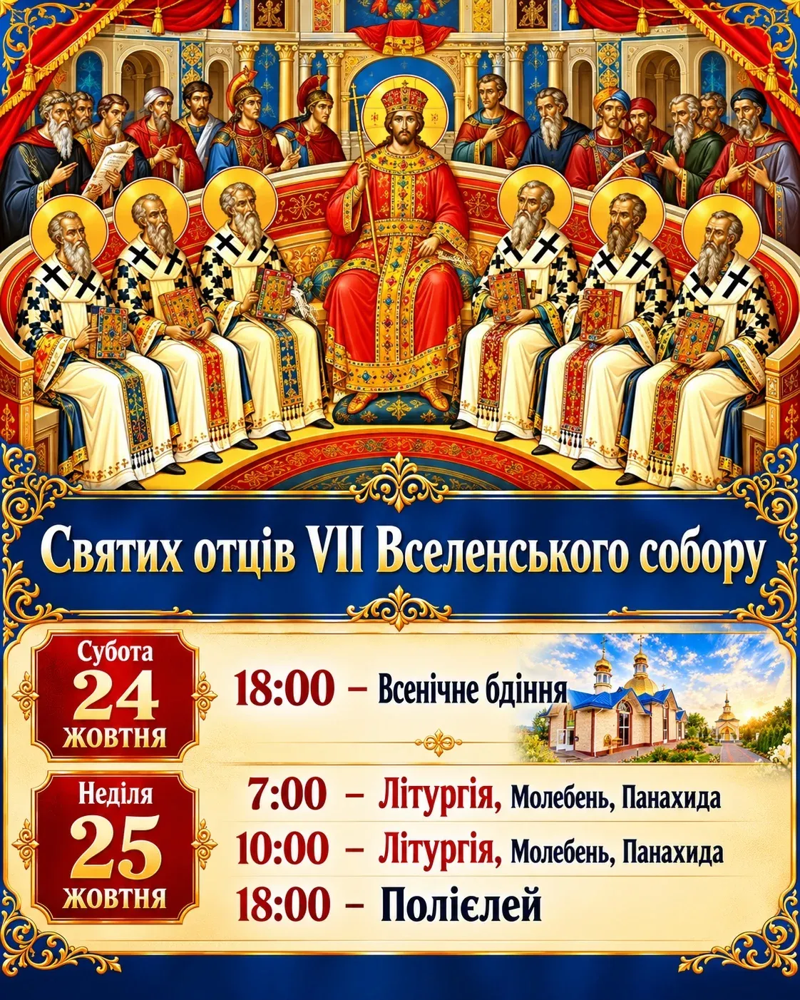 Ікона. Всенічне бдіння
