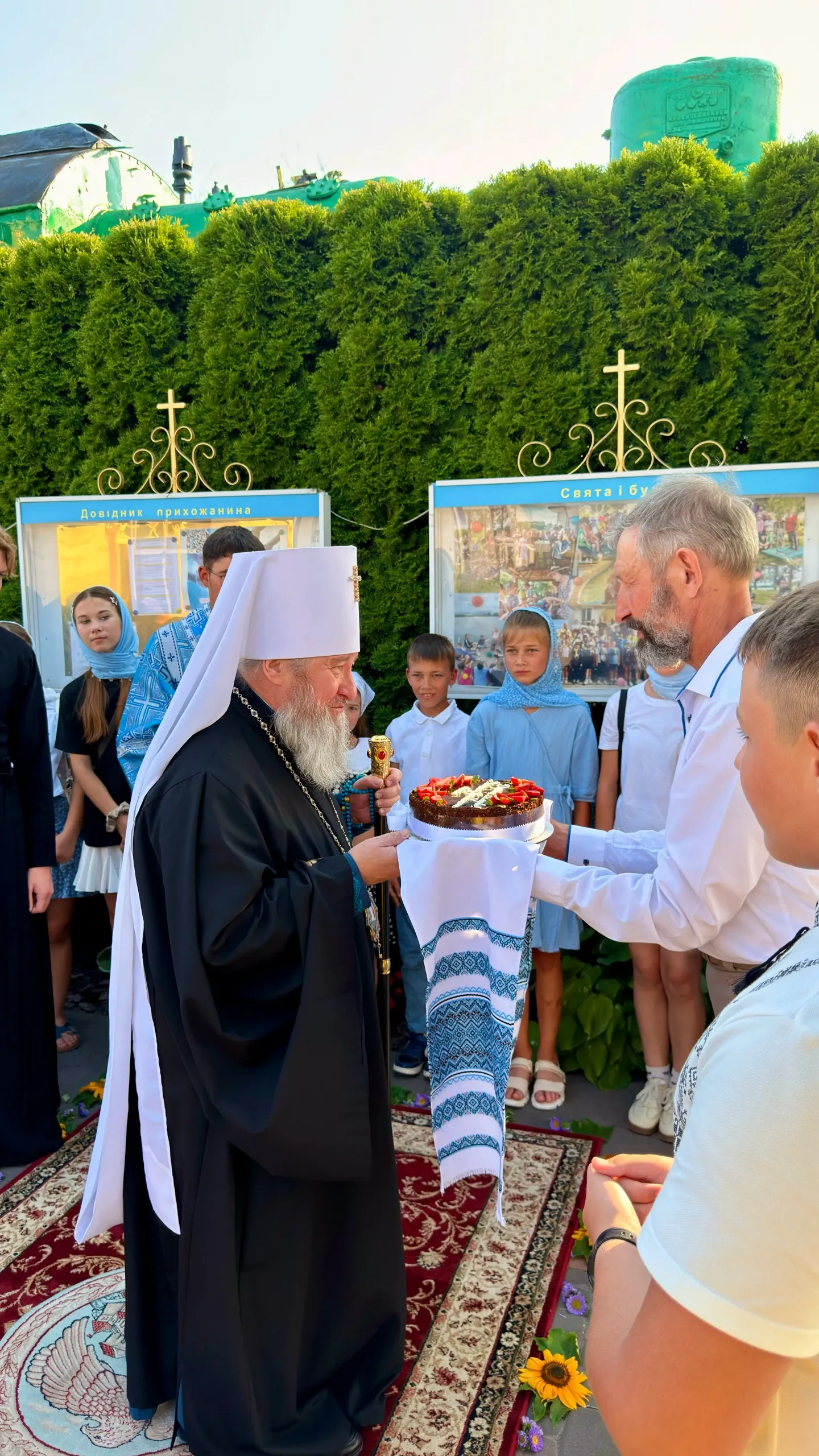 Престольне свято розпочалося Всенічним бдінням