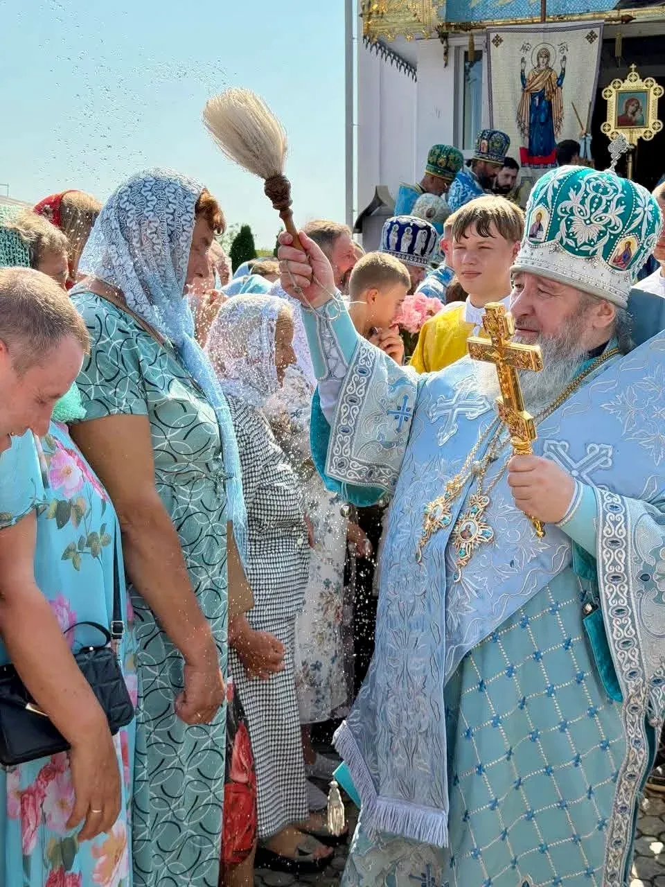 Митрополит Володимир очолив соборне богослужіння у день Престольного свята