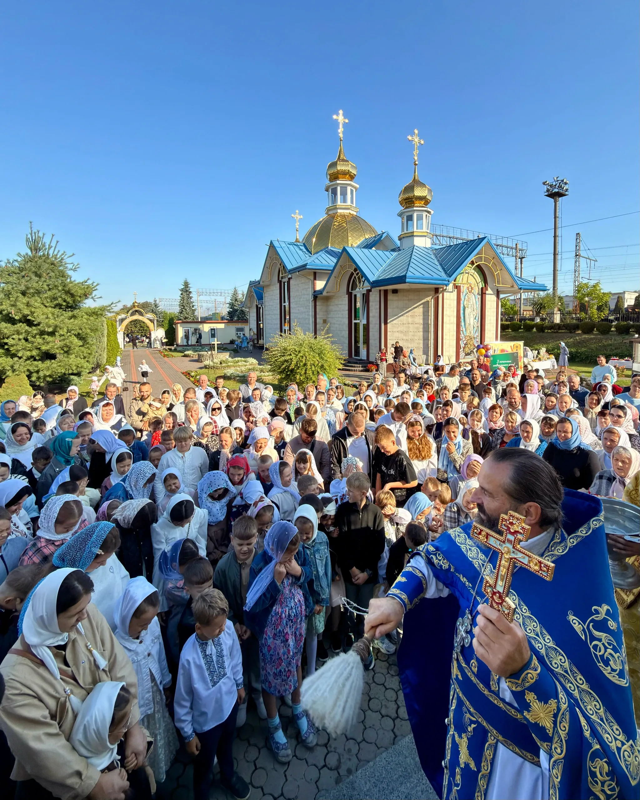 Молебень-благословення на початок нового навчального року